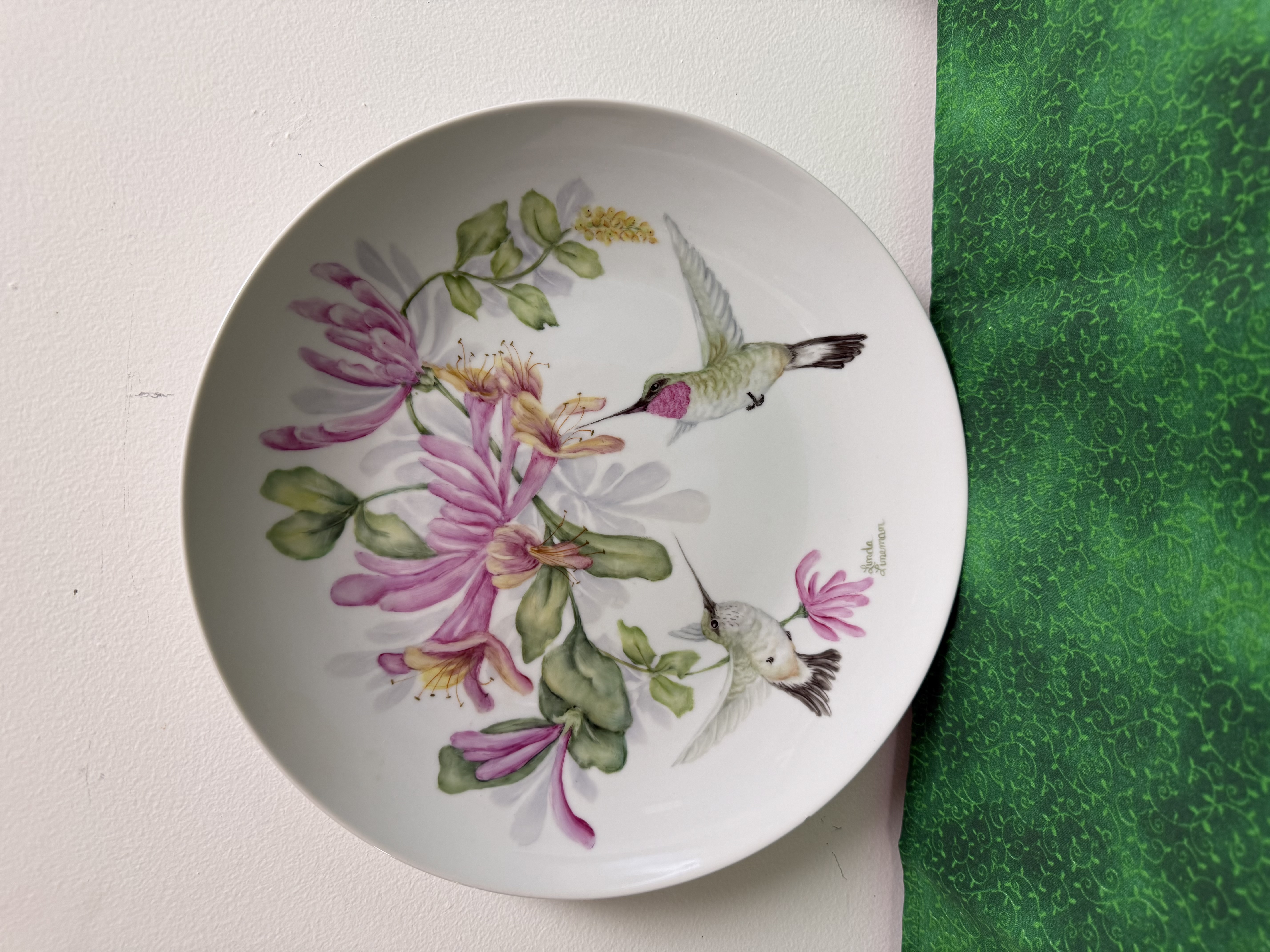 Hummingbird plate — lpmChina